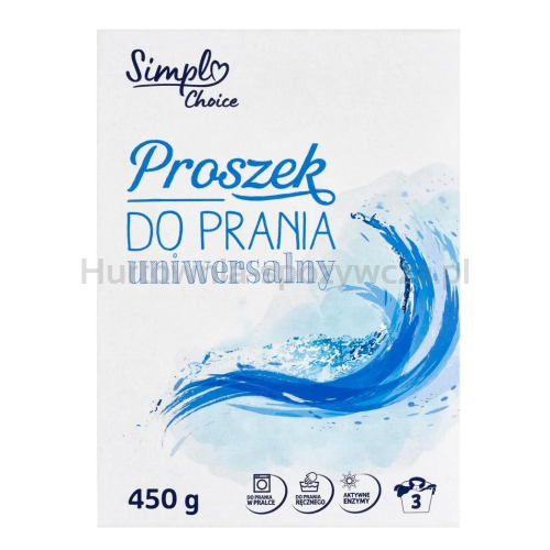 Simpl Choice Proszek Do Prania Uniwersalny 450 G