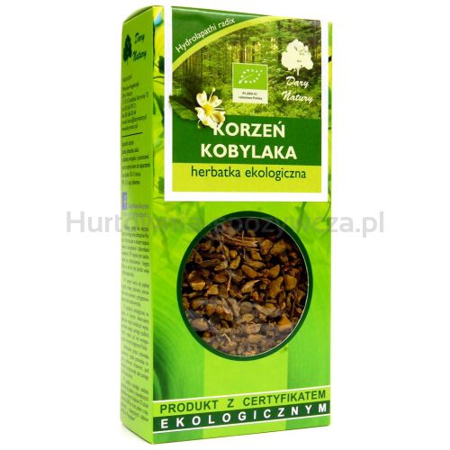 Herbatka Z Korzenia Kobylaka Bio 50 G - Dary Natury [BIO]