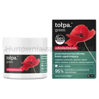 tołpa. green odmładzający przeciwzmarszczkowy krem ujędrniający, noc 50 ml