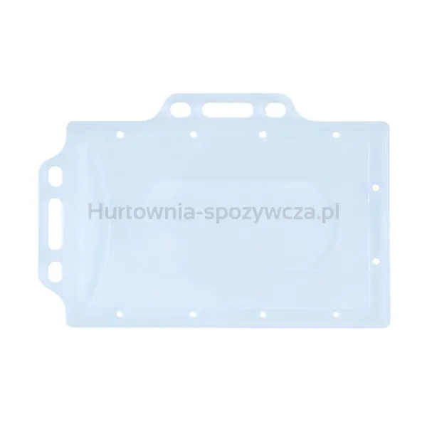 Identyfikator DONAU, z 2 uchwytami, transparentny