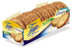 Tago Ciastka owsiane z sezamem 185g x 12 sztuk