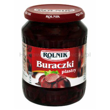 Rolnik Buraczki Plastry 720 Ml