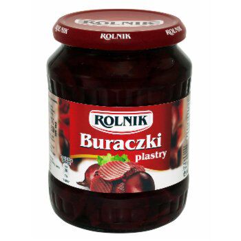 Rolnik Buraczki Plastry 720 Ml 