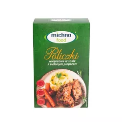 Michna Food Policzki Wieprzowe W Sosie Z Zielonym Pieprzem  Około 0,5 KG