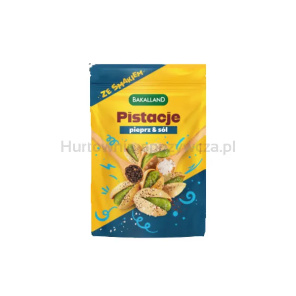 Bakalland Pistacje Prażone Salt&Pepper 170G