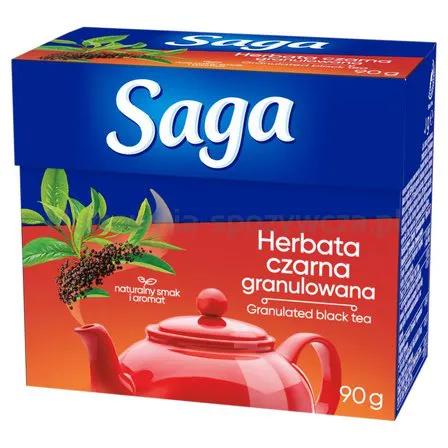 Saga Herbata Granulowana, 90g