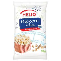 Helio Popcorn Do Mikrofalówki Solony 90 G 