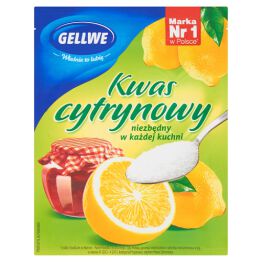 Gellwe Kwasek Cytrynowy 20G x 25 sztuk