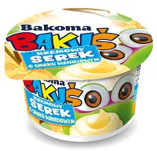 Bakuś Serek kremowy Waniliowy 125g