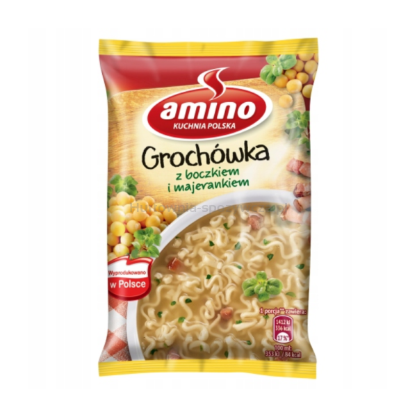 Amino Nudle grochowa 65g