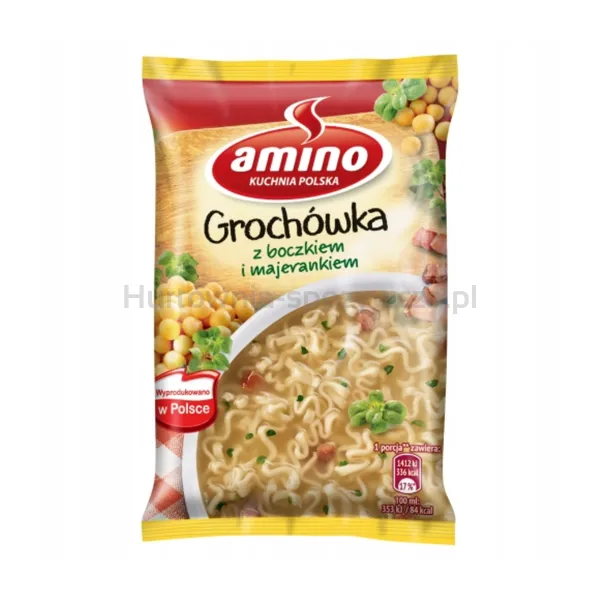 Amino Nudle grochowa 65g