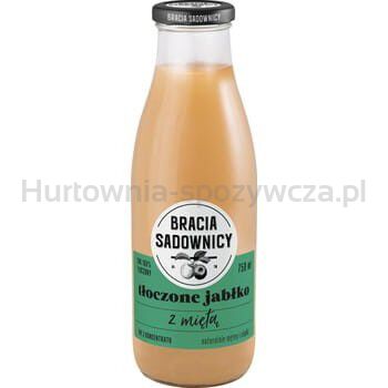 Bracia Sadownicy Sok Tłoczony 750 Ml Jabłko Z Miętą