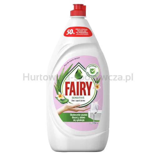 Fairy Płyn Do Mycia Naczyń Sensitive Aloes I Jaśmin 1350 Ml