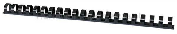 Grzbiety Do Bindowania Office Products, A4, 19Mm (165 Kartek), 100 Szt., Czarne