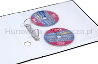 Koszulki Na Płyty Cd/Dvd Donau, Pp, A4, Groszkowe, 160Mikr. - 2