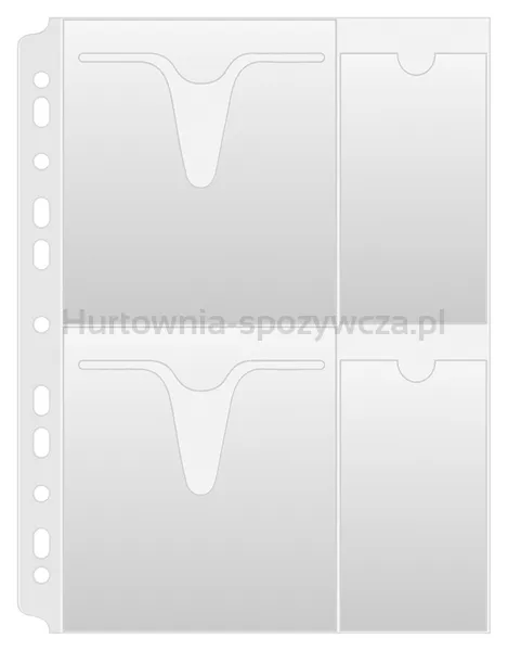 Koszulki Na Płyty Cd/Dvd Donau, Pp, A4, Groszkowe, 160Mikr.