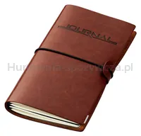 Notatnik TROIKA Travel Journal, brązowy - 8