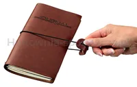 Notatnik TROIKA Travel Journal, brązowy - 3