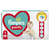 Pampers Pants Pieluchomajtki Rozmiar 4, 9-15 Kg 66 Szt.