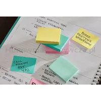 Post-It Karteczki samoprzylepne Super Sticky, OASIS, 76x76mm, 5x90 kart.  - 2
