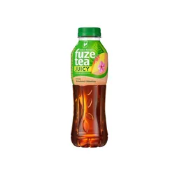Fuze Tea Juicy Napój niegazowany o smaku brzoskwini i hibiskusa 500 ml (w tym +0,50 zł/szt. zwrotnej kaucji)