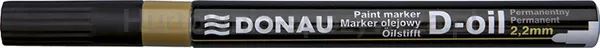 Donau Marker olejowy D-Oil, okrągły, 2,2mm, złoty 