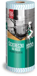 Ściereczki Na Rolce Anna Zaradna, 50 Szt., Niebieska Fala