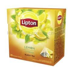 Lipton Herbata Piramidki lemon 20 Torebek