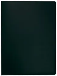 Teczka ofertowa Q-CONNECT, PP, A4, 380mikr., 20 koszulek, czarna