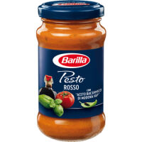 Barilla Sos Pesto Rosso Gęsty Sos Do Makaronu Z Pomidorami Serem I Orzechami 200 G