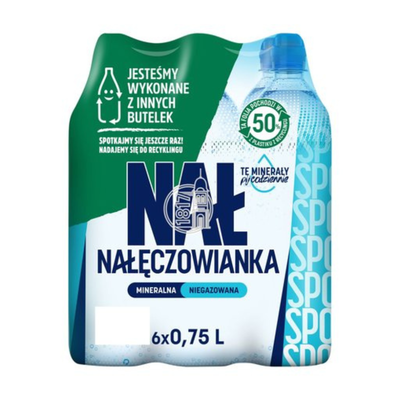 Woda Nałęczowianka Niegazowana 0,75 L pet x 6 szt.