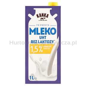 Mleko Uht Kanka Bez Laktozy 1,5 % 1 L Mw Dobry Wybór