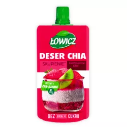 Łowicz Deser CHIA Skupienie Truskawka Kiwi 120g