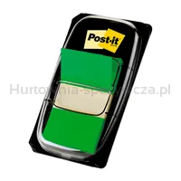 Post-It Zakładki indeksujące (680-3), PP, 25,4x43,2mm, 50 kart., zielone  - 2
