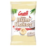 Casali draże rum-kokos w białej czekoladzie 100g