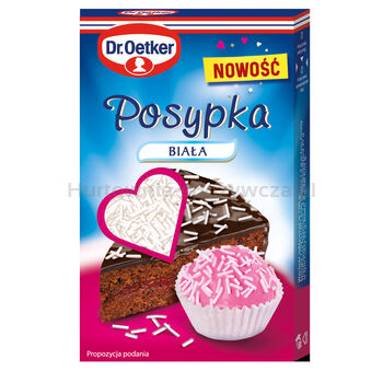 Dr.Oetker Posypka Biała 80 G