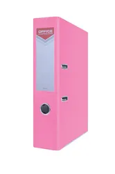 Office Products Segregator Officer z szyną, PP, A4/75mm, różowy 