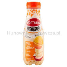 Fortuna Breakfast jabłko-pomarańcza-banan-mango z płatkami owsianymi i mlekiem 300ml