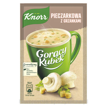 Knorr Gorący Kubek Pieczarkowa Z Grzankami 15G