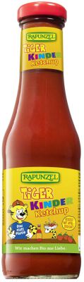 Ketchup Dla Dzieci Tiger Bez Dodatku Cukrów Bio 450 Ml - Rapunzel [BIO]