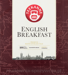 Herbata Czarna Teekanne English Breakfast 100 Torebek X 1,75G Rfa