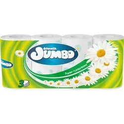 Słonik Jumbo Papier Toaletowy Smart  rumianek 8r 3w