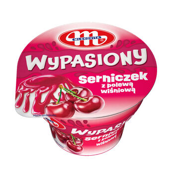 Mlekovita Wypasiony Serniczek z polewą wiśniową 150g