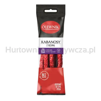 Olewnik Kabanosy Wieprzowe Z Gęsiną 105 G