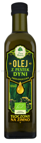 Olej Z Pestek Dyni Tłoczony Na Zimno Bio 100 Ml - Dary Natury [BIO]