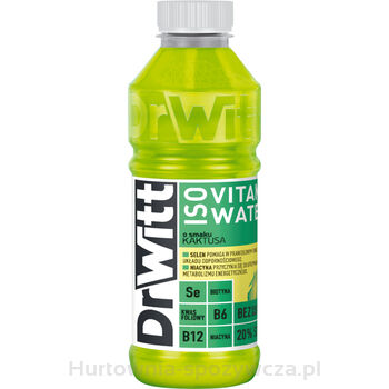 Drwitt Iso Vitamin Water O Smaku Kaktusa 550 Ml