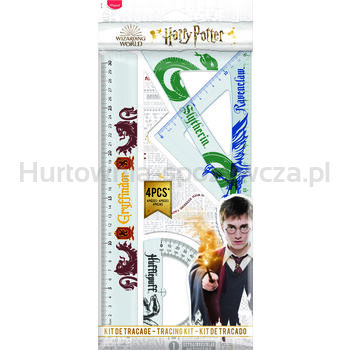 Zestaw geometryczny Maped Harry Potter 4 elementy