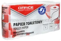 Papier toaletowy celulozowy OFFICE PRODUCTS, 2-warstwowy, 150 listków, 15m, 8szt., biały - 2
