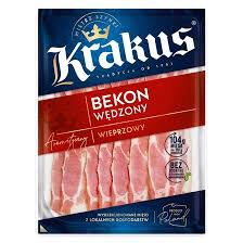 Krakus Bekon Surowy Wędzony 100 G