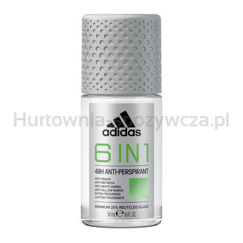 Adidas 6 W 1 Antyperspirant W Kulce Dla Mężczyzn 50 Ml